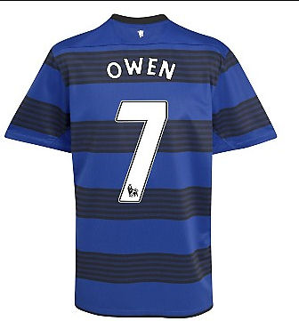 2011-12 Man Utd Nike Away Shirt (owen 7)