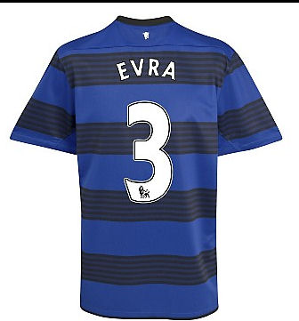 2011-12 Man Utd Nike Away Shirt (evra 3)