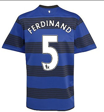 2011-12 Man Utd Nike Away Shirt (ferdinand 5)