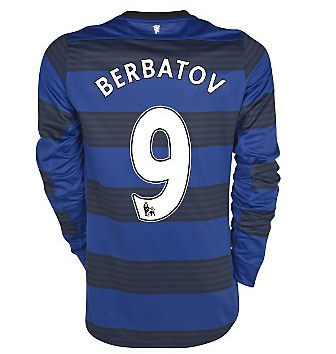 2011-12 Man Utd Nike L/s Away Shirt (berbatov 9)