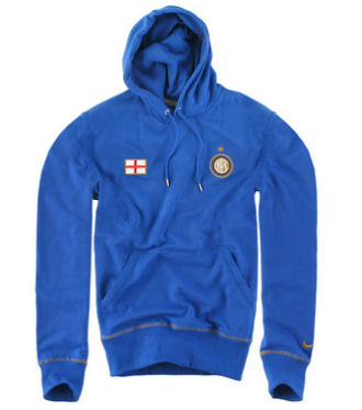 2011-12 Inter Milan Nike Core Hooded Top (Blue)
