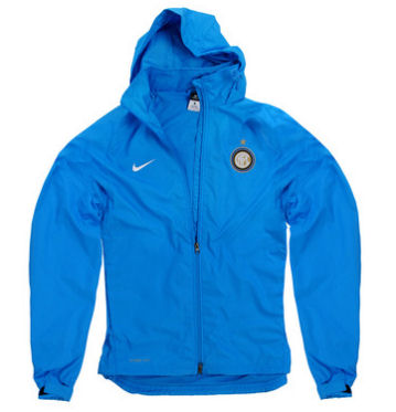 2011-12 Inter Milan Nike Rainjacket (Blue)