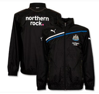 2011-12 Newcastle Puma Rainjacket (Black)