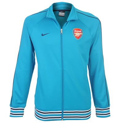 2011-12 Arsenal Nike Core Trainer Jacket (Blue)