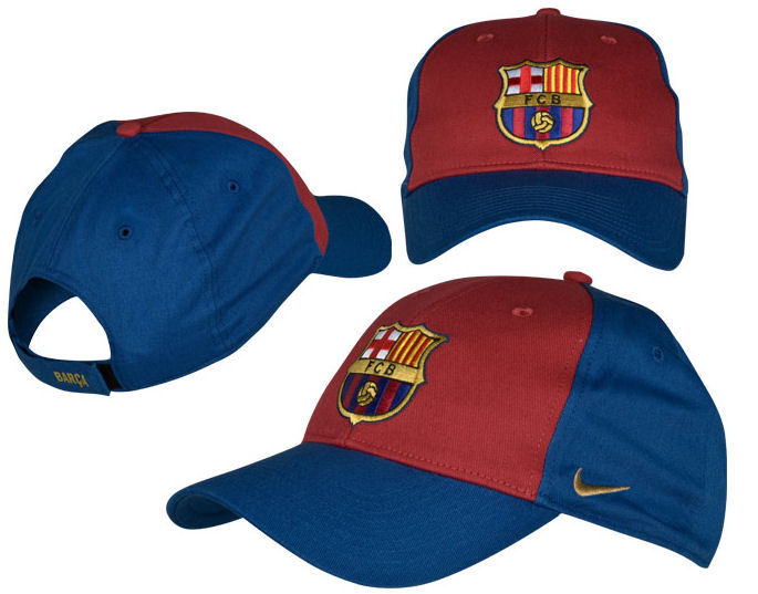 2011-12 Barcelona Nike Core Baseball Cap (Blue/Red)