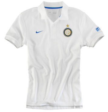 2011-12 Inter Milan Nike Travel Polo Shirt (White)