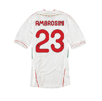 2011-12 AC Milan Away Shirt (Ambrosini 23)