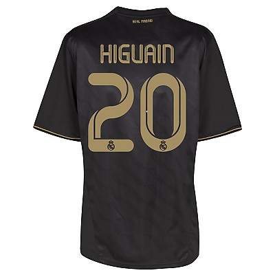 2011-12 Real Madrid Away Shirt (higuain 20)