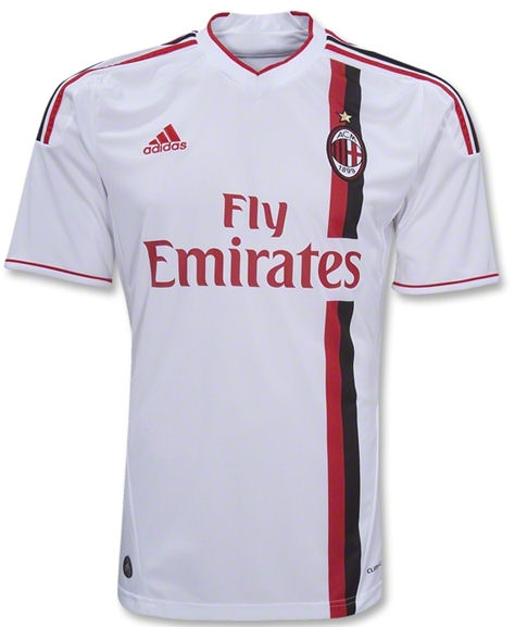 2011-12 AC Milan Adidas Away Football Shirt