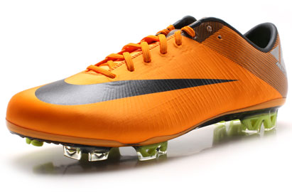Mercurial Vapor Superfly III FG Football Boots Orange Peel