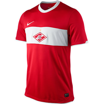 2011-12 Spartak Moscow Home Football Shirt
