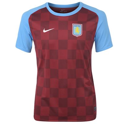 2011-12 Aston Villa Home Nike Shirt (Kids)