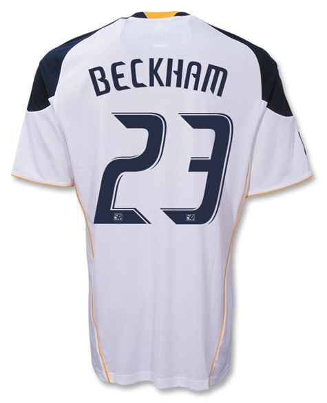 2011-12 LA Galaxy Adidas Home Shirt (Beckham 23)