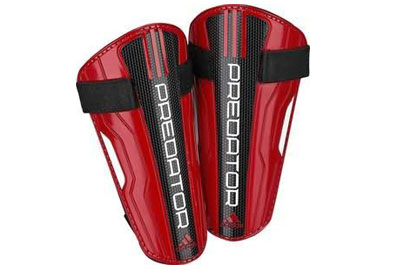 Predator Lite Shin Guards Black/Red