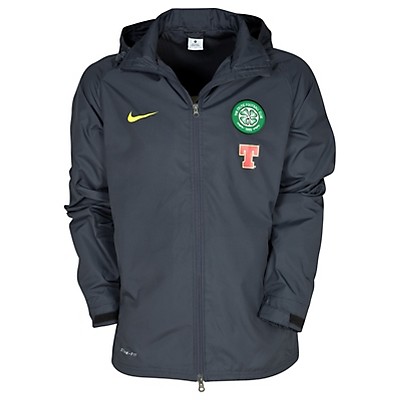 2011-12 Celtic Nike Basic Rainjacket (Black)