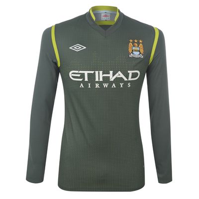 2011-12 Manchester City Home Goalkeeper Shirt (Kids)