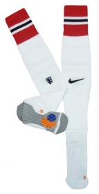 2011-12 Man Utd Home Change Nike Football Socks (White)