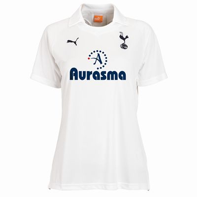 2011-12 Tottenham Home Puma Ladies Football Shirt