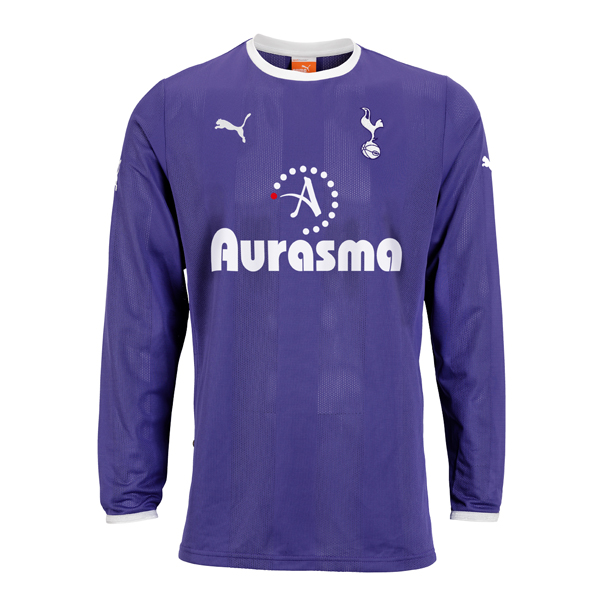 2011-12 Tottenham Away Long Sleeve Shirt (Kids)