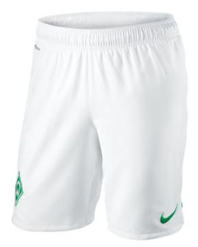 2011-12 Werder Bremen Home Nike Football Shorts