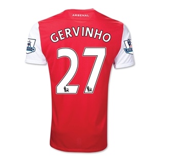 2011-12 Arsenal Nike Home Shirt (Gervinho 27)
