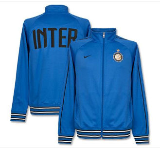2011-12 Inter Milan Nike Trainer Jacket (Blue)