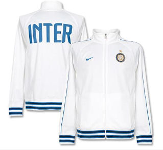 2011-12 Inter Milan Nike Trainer Jacket (White)