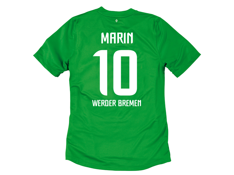 2011-12 Werder Bremen Nike Home Shirt (Marin 10)