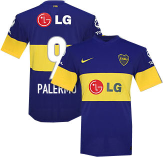 2011-12 Boca Juniors Nike Home Shirt (Palermo 9)