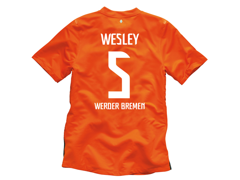 2011-12 Werder Bremen Nike Away Shirt (Wesley 5)
