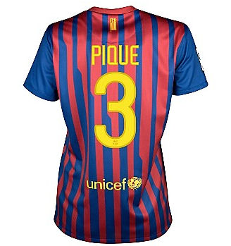 2011-12 Barcelona Nike Womens Home Shirt (pique 3)