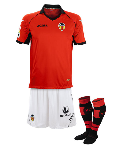 2011-12 Valencia Joma 3rd Little Boys Mini Kit