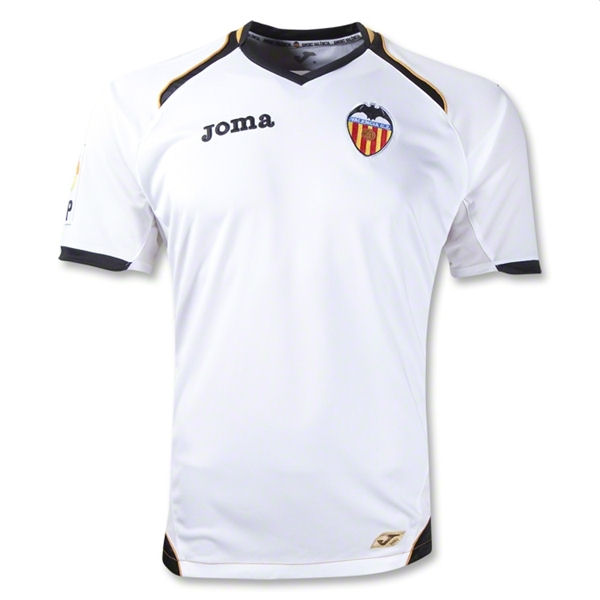 2011-12 Valencia Joma Home Football Shirt