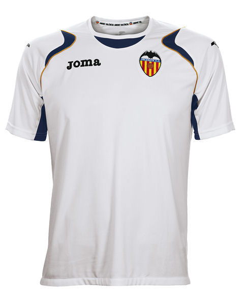 2011-12 Valencia Joma Training Shirt (White)