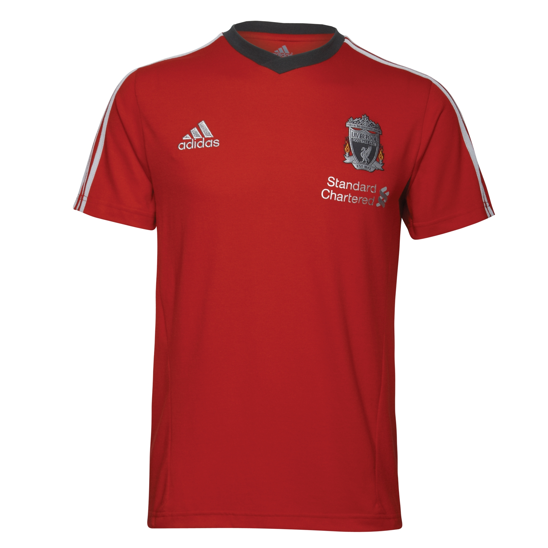 2011-12 Liverpool Adidas Training Tee (Red)