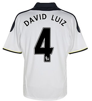 2011-12 Chelsea Third Shirt (David Luiz 4)