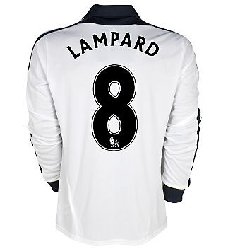 2011-12 Chelsea Long Sleeve Third Shirt (Lampard 8)
