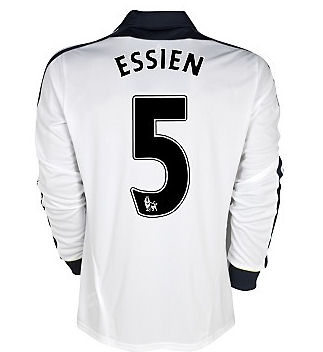 2011-12 Chelsea Long Sleeve Third Shirt (Essien 5)