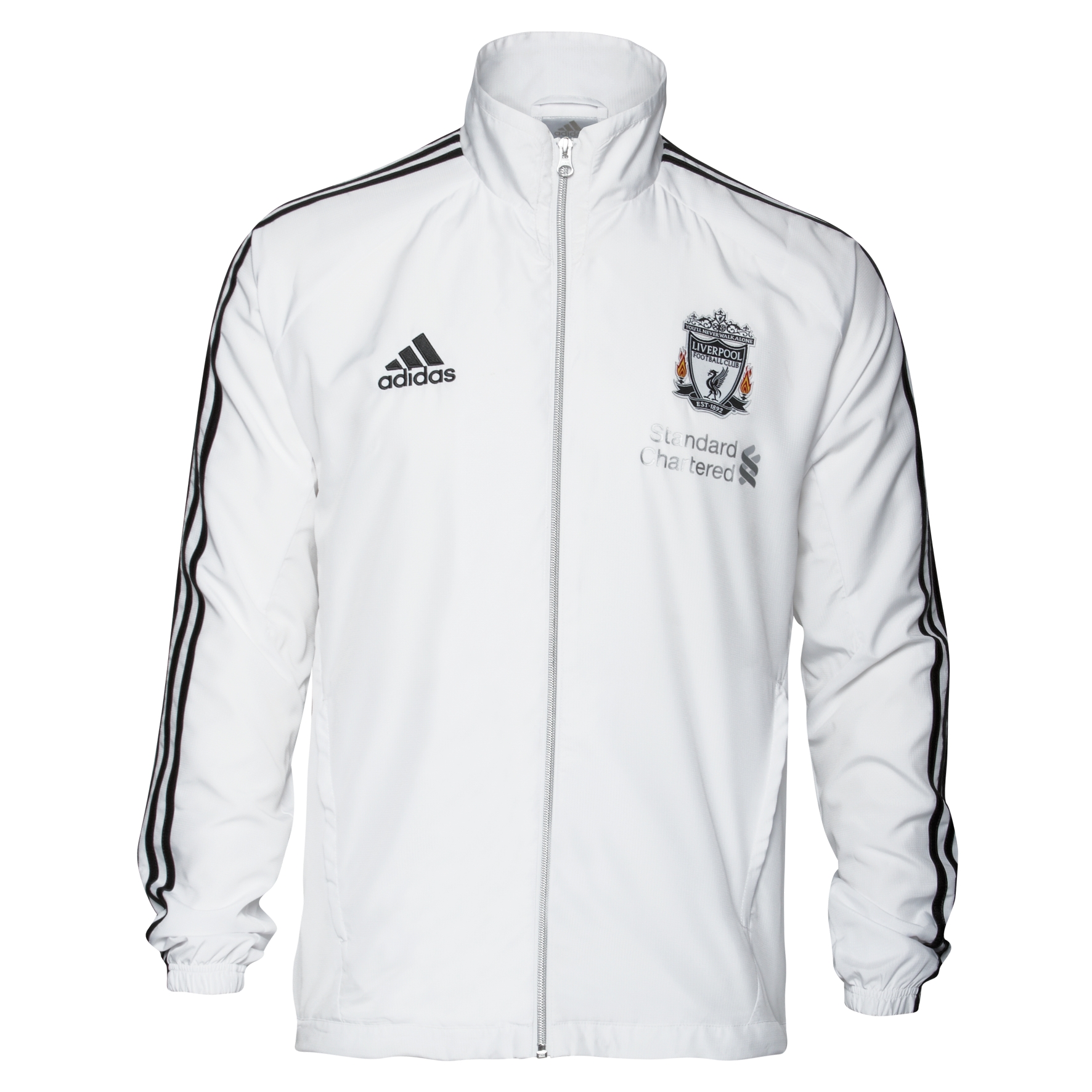 2011-12 Liverpool Adidas Presentation Jacket (White)