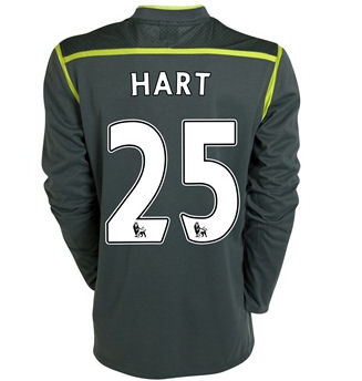 2011-12 Manchester City Umbro Home GK Shirt (Hart 25)