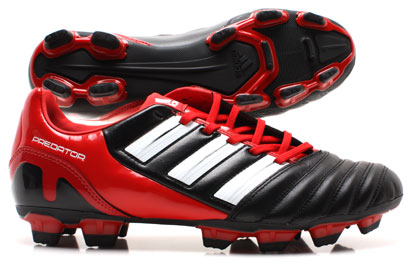 Predator Absolado TRX FG Kids Football Boots Black-White-Red