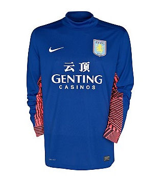 2011-12 Aston Villa Home Nike Goalkeeper Shirt