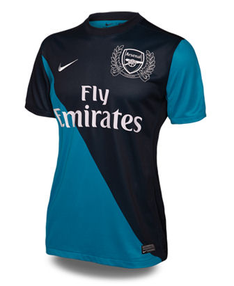 2011-12 Arsenal Away Ladies Football Shirt