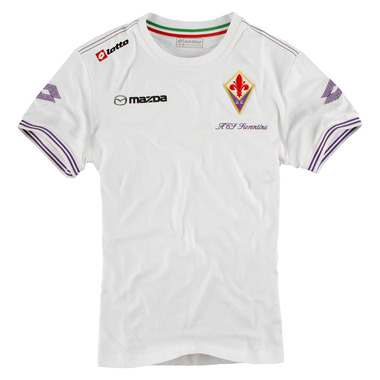 2011-12 Fiorentina Lotto Logo Tee (White)