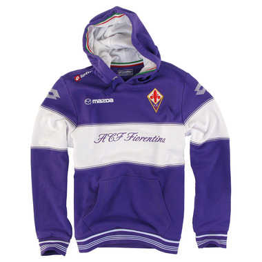 2011-12 Fiorentina Lotto Hooded Top (Purple)