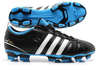 AdiNova IV TRX FG Football Boot Black- White- Blue