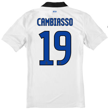 2011-12 Inter Milan Nike Away Shirt (Cambiasso 19)