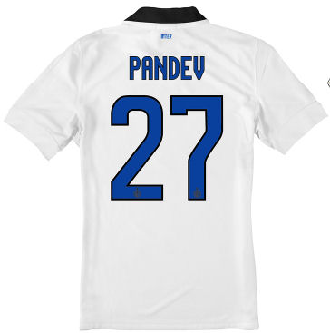 2011-12 Inter Milan Nike Away Shirt (Pandev 27)