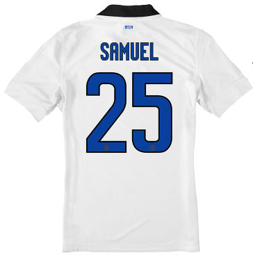 2011-12 Inter Milan Nike Away Shirt (Samuel 25)