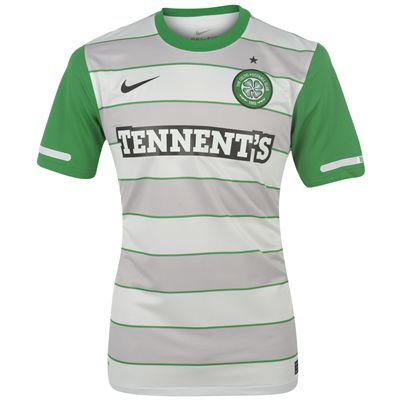 2011-12 Celtic Away Nike Football Shirt (White)